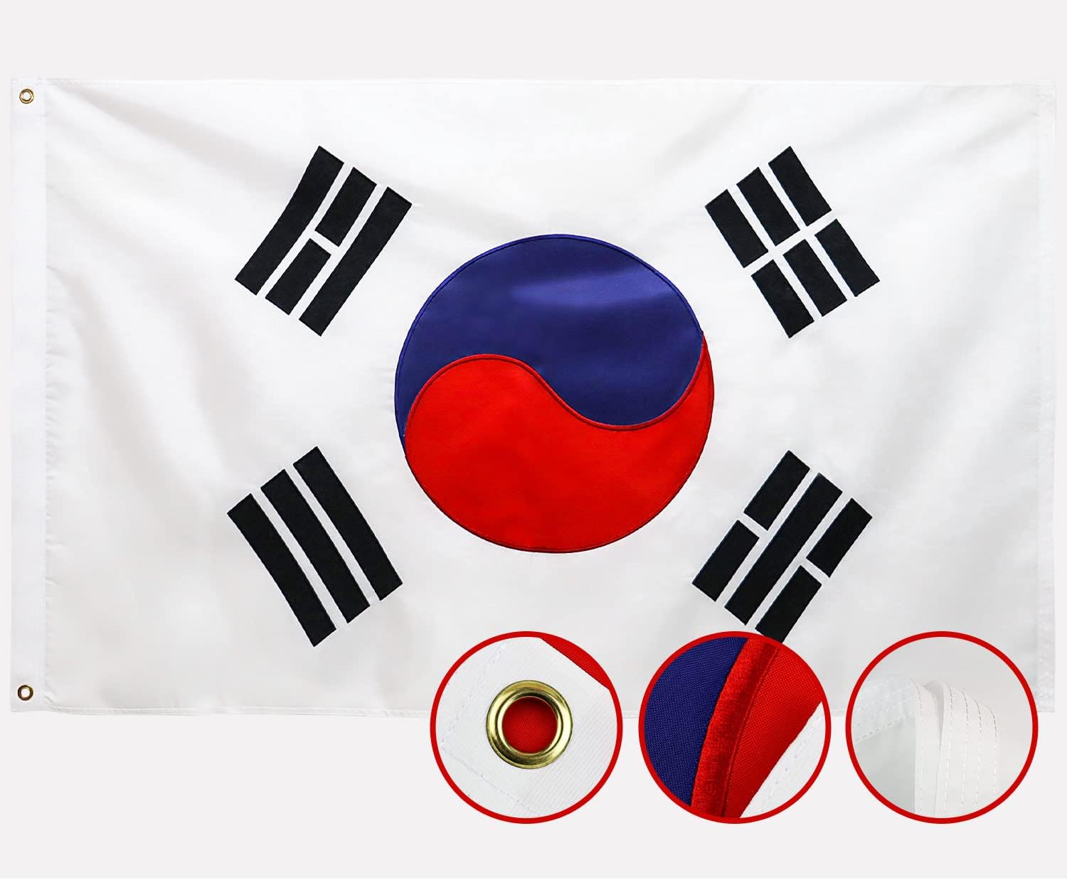 吐鲁番韩国国旗 3x5ft